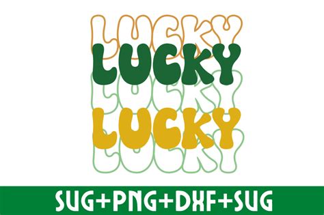 Lucky Svgstpatricks Svg Graphic By Craftsvg · Creative Fabrica