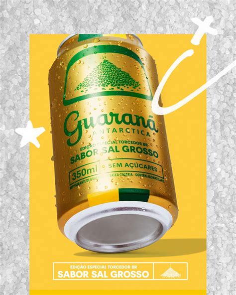 Guaraná Antarctica Apresenta Latas Da Sorte” Para A Seleção Brasileira