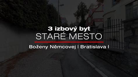 Na Predaj For Sale Izbov Byt Pod Slav Nom Bo Eny N Mcovej Star