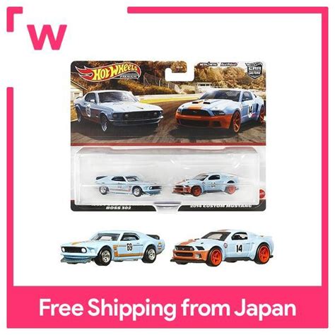Hot Wheels Premium 2 Pack 1969 Ford Mustang BOSS 302 2014 Custom Mustang 3yrs HKF58 Lazada PH