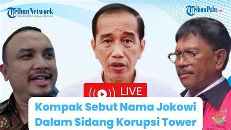 Johnny G Plate Dan Achmad Latief Kompak Sebut Nama Jokowi Dalam