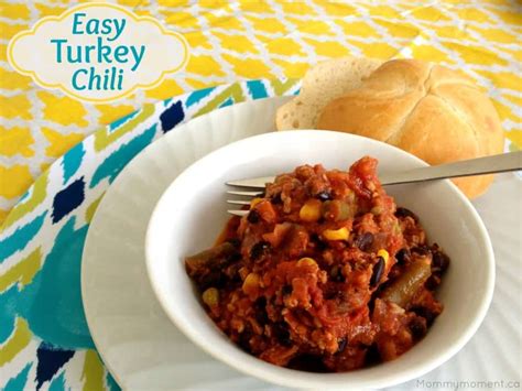 Easy Turkey Chili