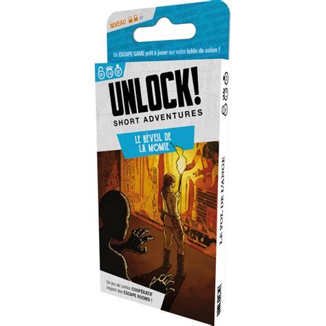 Unlock Short Adv Le Réveil de la Momie Jeu de cartes