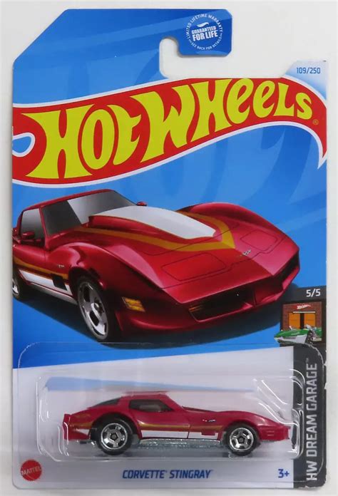 駿河屋 1 64 CORVETTE STINGRAY レッド Hot Wheels HW DREAM GARAGE HTB52