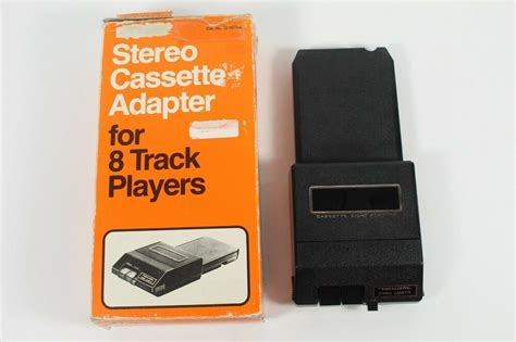 Vintage Realistic Stereo Cassette Tape Adapter For 8 Track Players Realistic в 2020 г