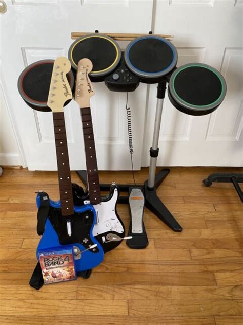 Rock Band 4 Guitar Bundle Sony Playstation 4 2015 For Sale Online Ebay