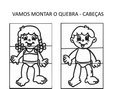Quebra Cabeça Corpo Humano Para Imprimir - 10