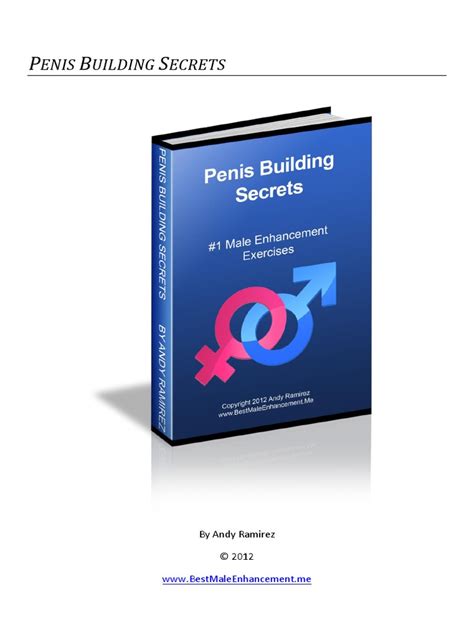 Penis Building Secrets | PDF | Erectile Dysfunction | Blood