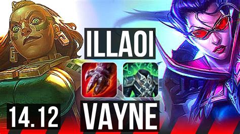 Illaoi Vs Vayne Top Solo Kills Games Rank Illaoi Eune