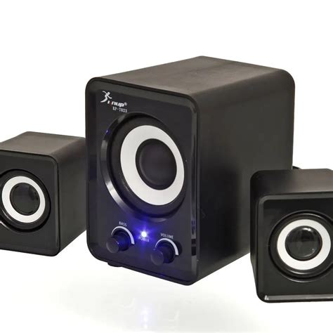 Caixa De Som Subwoofer Usb P Potente W Para Pc Notebook Kp