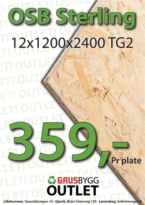 Osb Plater Mm Finn Torget