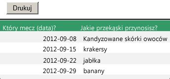 Podstawowe Zadania W Programie Excel Dla Sieci Web Pomoc Techniczna