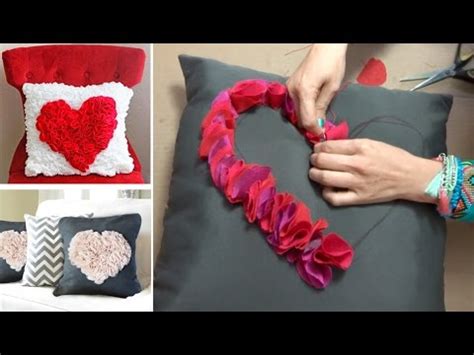 Como Hacer Cojines Con Corazon Decora Pillow Diy Pillow Heart YouTube