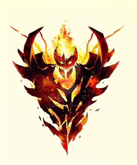 Shadow Fiend Illustration Dota 2 By TGnow On DeviantArt