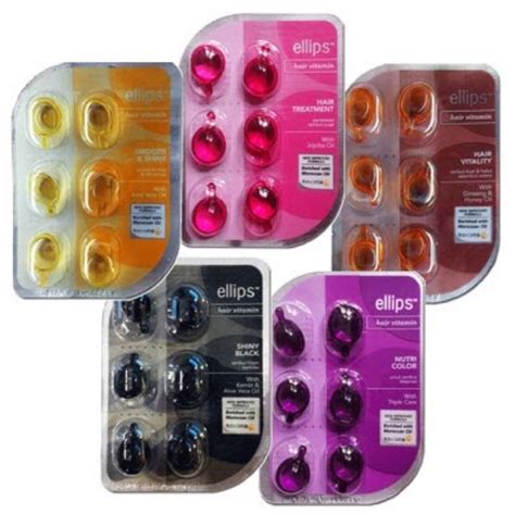 2pcs Ellips Hair Vitamin For Hair Treatment and Repair | Shopee Singapore