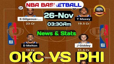 Okc Vs Phi Dream Prediction Okc Vs Phi Nba Basketball Oklahoma