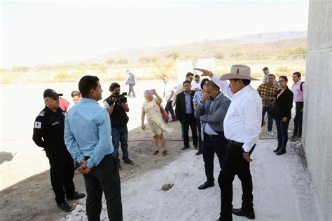 Supervisa Gobernador David Monreal Construcci N De Casa De Seguridad