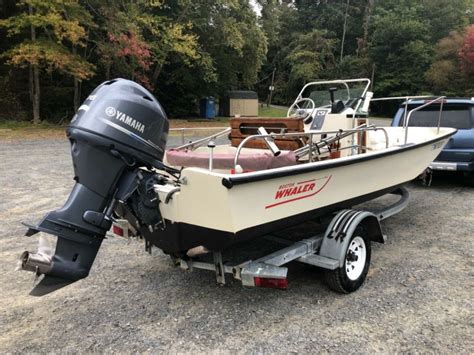 1986 Boston Whaler Montauk 17 Center Console Yamaha 4 Stroke F 70