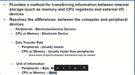 Io Interface Devices Lec1 Youtube