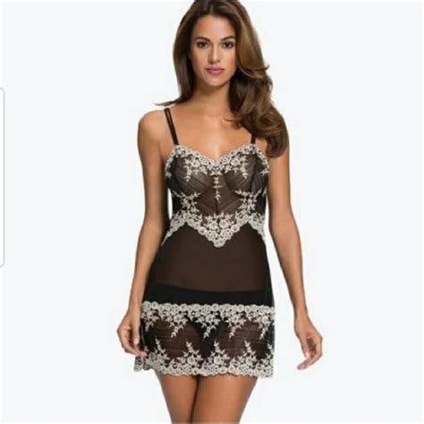 Warcoal Intimates Sleepwear Warcoal Sexy Teddy Lingerie Nighty Dress Black Lace Small