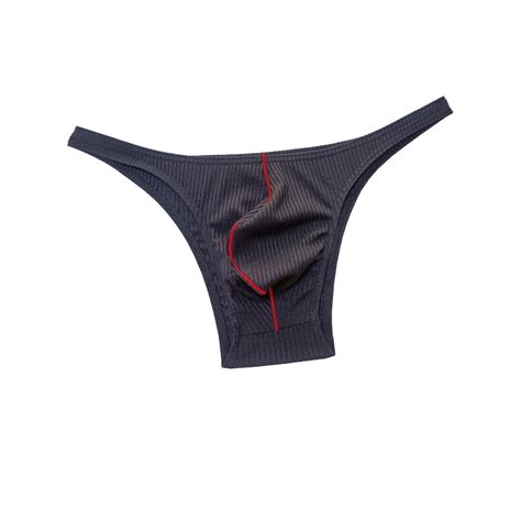 Men Briefs Underwear Low Waist Fashion Print Bikini Briefs Comfortable Underpants Innerwear