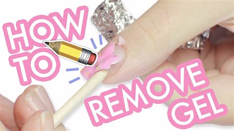 How To Remove Gel Nail Polish Tips Tricks Youtube