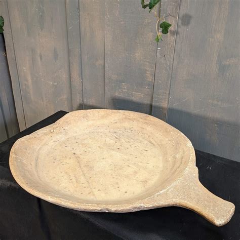 Ancient Marble Very Large Serving Dish Italy 1700's #2 (SOLD) - Antique
