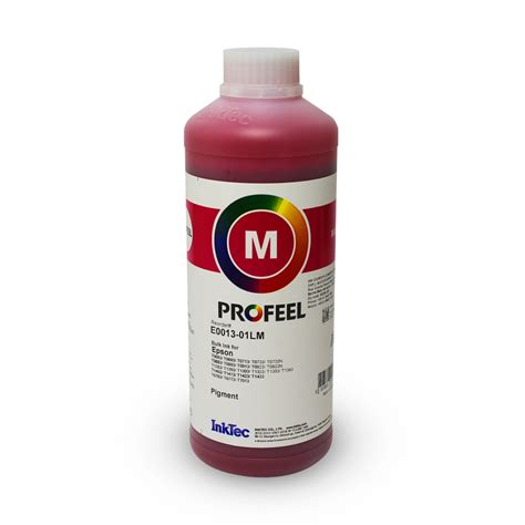 Tinta E0013 Pigmentada InkTec Profeel para EPSON 1 Litro Magenta ...