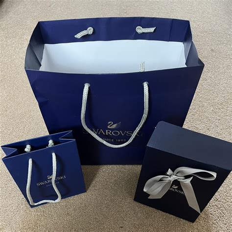 brand  swarovski gift bags large gift bag ps depop