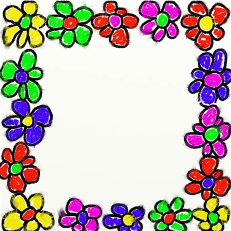 floral frame  stock photo public domain pictures