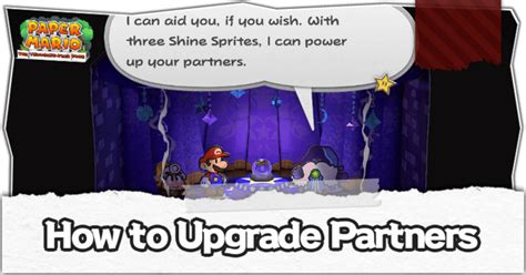 How To Upgrade Party Members Paper Mario The Thousand Year Door