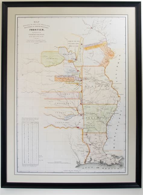 1837 Map of Western and Northern Frontier | Kansas City Public Library