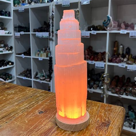 light base single multi colour light crystals  sisters