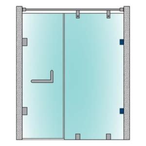 GLASS TO GLASS CONNECTOR 90 DEGREE OGC 333D Crystal India