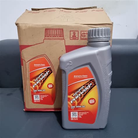 Oli Mesin Prima Xp Original Pertamina W Liter L Oil Mobil Motor