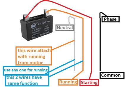 typical 4 wire condenser fan motor wiring diagram - Wiring Diagram