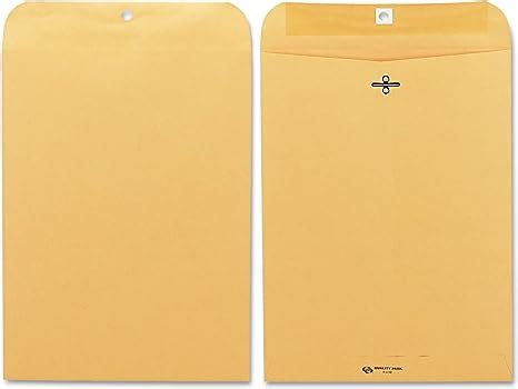 Amazon Quality Park X Clasp Envelopes With Deeply Gummed