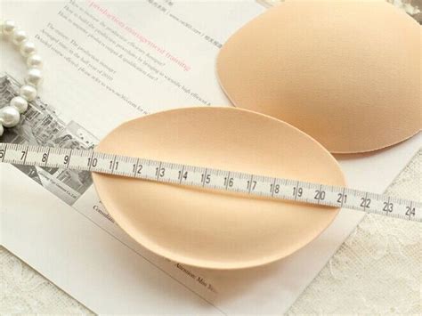 Lot 24 Pcs Nude Foam Push Up Bra Pads Insert Bikini Pad Cleavage Breast