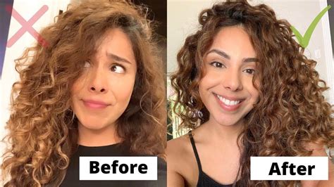 How To Prevent Frizzy Hair And Enhance Definition In Curly Hair 2c 3a