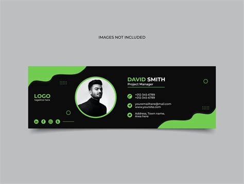 Professional Email Signature Template Banner Design By Taieef Bakshi