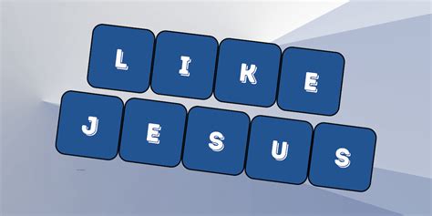 Living A Christ Like Life Eric Echols