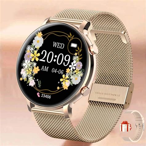 Nouveau Appel Bluetooth Femmes Montre Intelligente Cadran