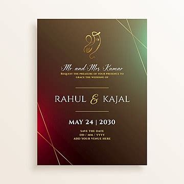 shadi card design template png transparent images