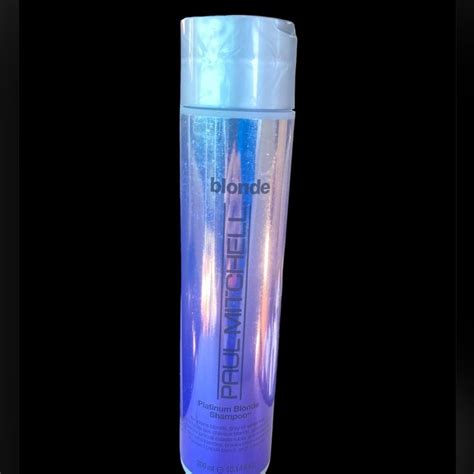 Paul Mitchell Platinum Blonde Shampoo Oz Gray White Hair Brightens New