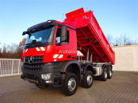 2021 MERCEDES BENZ Arocs 4142 8x6 3 Old Meiller Billencs In Budapest