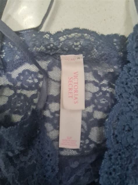 Lingerie Victoria S Secret VS Lace See Through Grey Nightgown Women S Fashion New