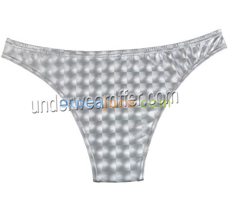 Hommes Brillant En Cuir Comme Sous V Tements Sexy Bikini Briefs Bulge Pouch Soft Mini Slip Mu S