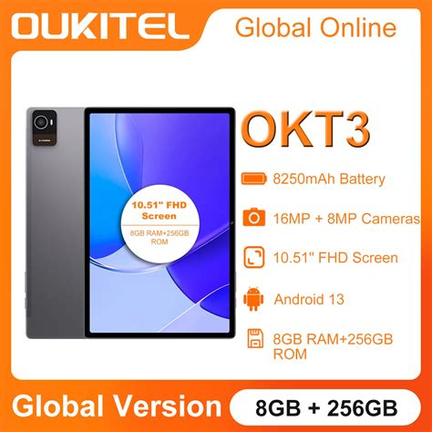 Oukitel-Tableta-OKT3-de-10-51-pulgadas-Tablet-con-Android-13-FHD-8GB ...