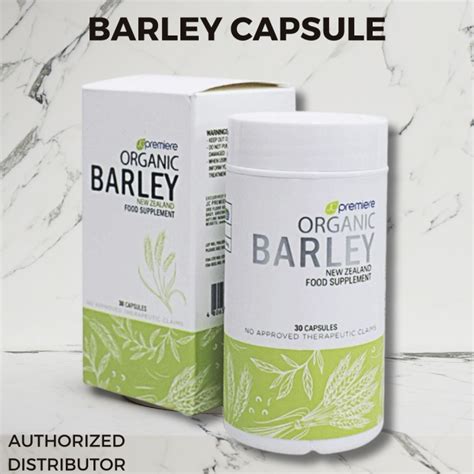 JC Premiere Organic Barley Capsule Promotes Weight Loss 30 Capsule Per