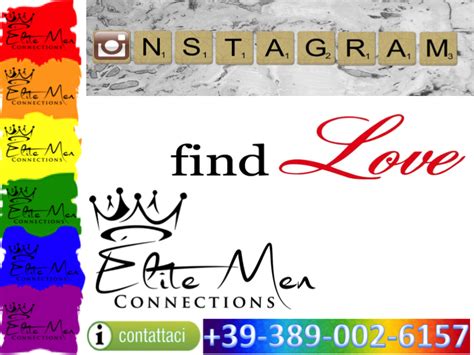 Come trovare ragazzi gay su Instagram Èlite men connections